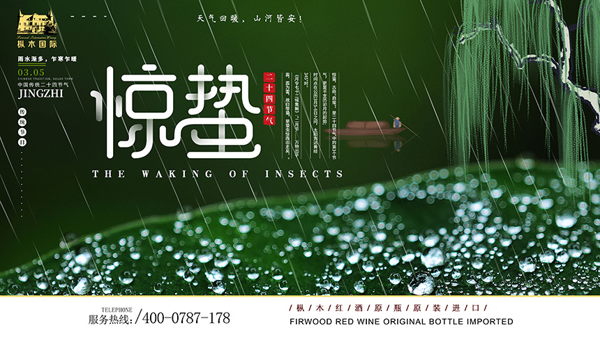 驚蟄 | 驚蟄到，春光俏，樅木國際愿山河無恙 人間皆安！